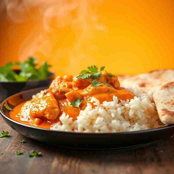 Thai-Indian Chicken Curry and Rice Recipe - Easy Meal